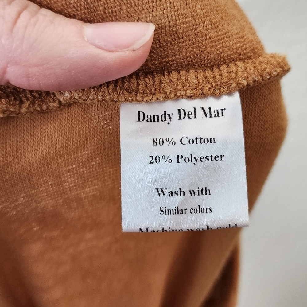 Dandy Del Mar Burnt Sienna Pants M Nwt — image 5 of 8